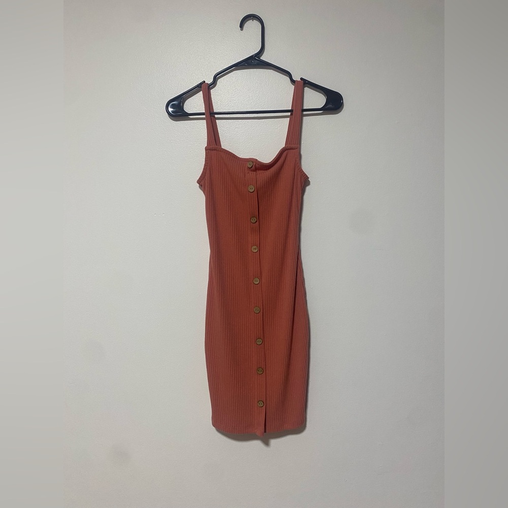 Women’s Ribbed Pink IRIS Dress Small